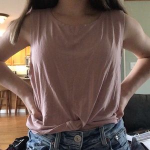 Cropped tank top